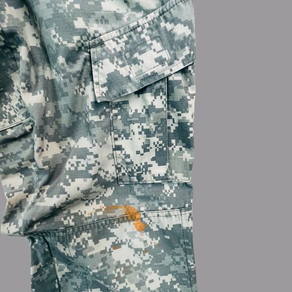 US Military Combat Pants Mens X Small Digital Camo Fire Resistant Cargo Tactical - Picture 14 of 15